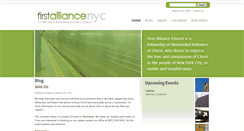 Desktop Screenshot of firstchurchnyc.org