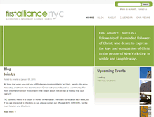Tablet Screenshot of firstchurchnyc.org